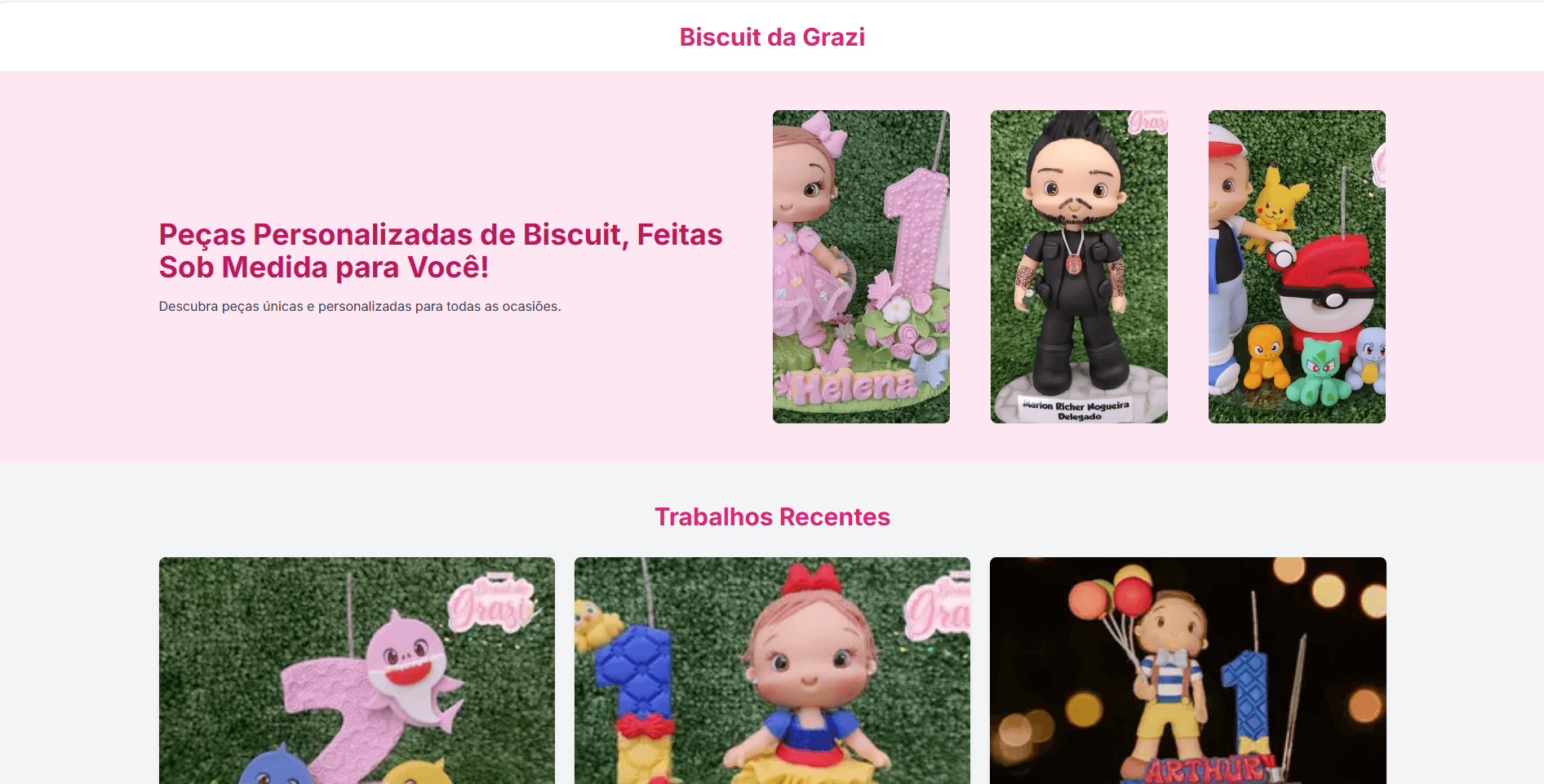 Projeto Biscuit da Grazy